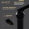 Anzzi 1-Handle Bathroom Faucet in Matte Black and Chrome L-AZ900MB-CH - alternate 3